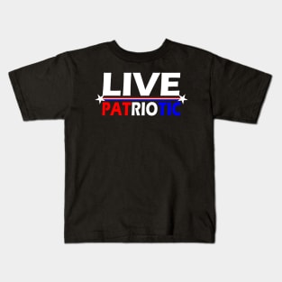 Live Patriotic Kids T-Shirt